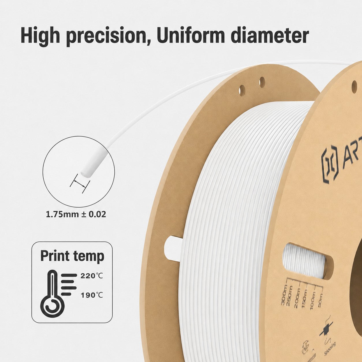 PLA 5-Color Bundle - Cardboard 5KG